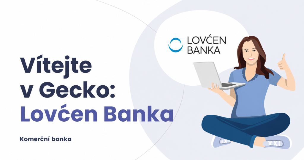 Pozdravni napis banke Gecko-1
