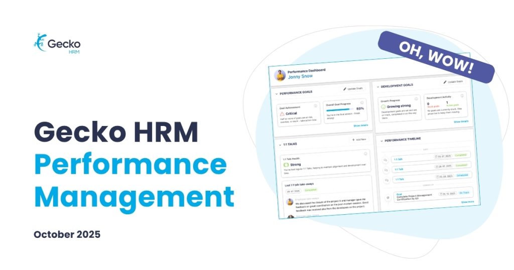 Performance management in Gecko